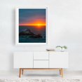 thumbnail image 2 of Land's End Sunset - San Francisco California Photography Sunset Ocean Coast Landscape Nature Beach Scenic White Framed Wall Art Print 12 x 16 inches, 2 of 3