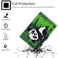 thumbnail image 3 of All-New Fire HD 10 Plus Case 2021, Cover for Fire HD 10.1" 11th Gen 2021, Allytech Auto Sleep Wake PU Leather Anti-Scratch Card Holder/Pen Slot Case for Kindle Fire HD 10.1" 2021, Lovely Panda, 3 of 7