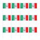 thumbnail image 5 of Injueey 12PCS Flag Flags Banner Hand Waving Flag Flag Pride National Type2 NO2, 5 of 6