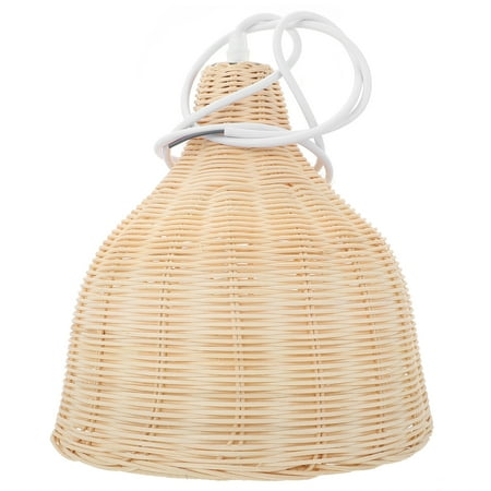 

Hemoton 1pc Chinese Lampshade Hand-made Hanging Light Cover Chic Light Accessory
