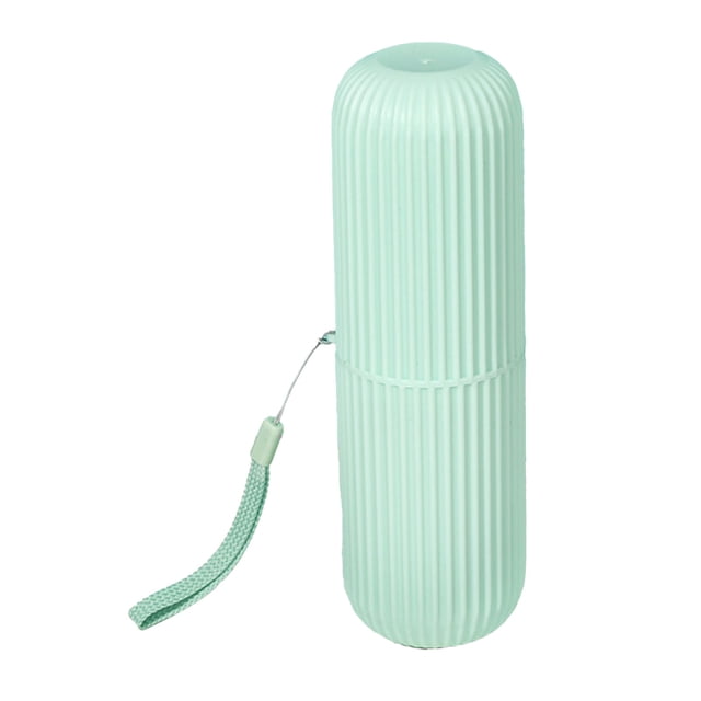 Travel Toothbrush Cup, Multifunctional Portable Toothbrush Container Case for Bathroom Pink,Green