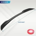 thumbnail image 4 of Carbon Fiber Rear Spoiler Wing for Honda Civic Sedan 2022 2023 2024, 4 of 8