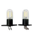 thumbnail image 1 of Bombilla LED Z187 para microondas vertical derecha T170 base equivalente a 1,5 W, lámpara de filamento para refrigerador de 20 W, repuesto para Galanz LG Samsung Sharp Siemens Whirlpool WB36X10303 WB3, 1 of 5