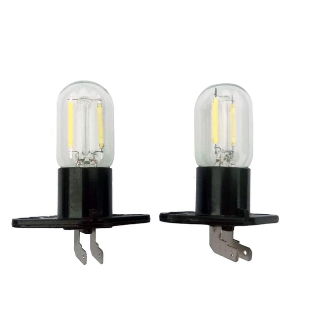 Bombilla LED Z187 para microondas vertical derecha T170 base equivalente a 1,5 W, lámpara de filamento para refrigerador de 20 W, repuesto para Galanz LG Samsung Sharp Siemens Whirlpool WB36X10303 WB3