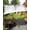 Gray White, variant on Outdoor Sun Shade Sail 6.5'x10', Orange Eucalyptus Leaves Patio Beach Shade Canopy Cloth Waterproof, Weeping Spring Botanical Summer TearResistant & UV Protection Sun Sail for Backyard Garden Deck