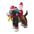 thumbnail image 2 of Elodie Santa Claus Christmas Inflatable Christmas Decoration for Home Patio Holiday, 2 of 8