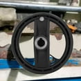 thumbnail image 3 of Volante De Mano De 2 Radios, Volante De Torno Multiusos Tamaño Estándar De 100 Mm De Diámetro Para Máquinas Herramienta Industriales, 3 of 7