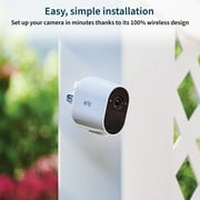 Arlo Essential Camera - 3 Pack, Wireless Security,1080p Video - VMC2320W