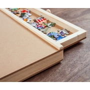 Wooden Jigsaw Puzzle Table | Puzzle Storage System | 35 x 2 x 28 Inches