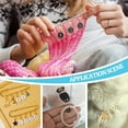 thumbnail image 5 of Stitch Markers Crochet Enamel Counting Charm Row Progress Keeper for Crocheting Knitting Tool 0-9 Number Charms 1set, 5 of 9