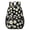 Daisy Pioneer Flower, variant on Daisy Pioneer Flower Black Pattern 17" School Backpacks for Teens,Waterproof Oxford Fabric,S-Shape Padded Straps for School,Travel,Hiking,Camping