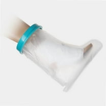 Kids Waterproof Foot Cast Cover for Shower,Reusable Cast Protector,Watertight Wound Bandage Sleeve Dressing Bag Covers for Foot, Ankle, Toe, Heel, Instep
