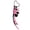 Rose Red, variant on Lovely Acrylic Keychain for Women Girls Featuring Music Note Butterfly Heart Star Charm Alloy Accessory