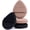 Brown+Black 2pcs, variant on Rose Tatami Makeup Sponge Set,Double-Sided Egg Shape Rubycell for Liquid Foundations, Non-Absorbent & Blending,Soft, & Bouncy, 2 Beauty Puffs &Storage Case