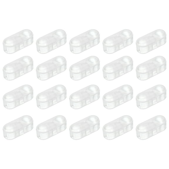 Uxcell Blind Chain Connector for Roman Shades, Transparent 30Pcs for Bead Diameter Less Than 4.5mm