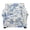 Retro Flower Blue, variant on FKELYI Aztec Tribal Geometric Cow Print 2 Pcs Stretch Armchair Slipcover with Individual Cushion Cover Non-Slip Furniture Protector for Living Room Couch Sofa Covers