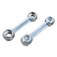 thumbnail image 2 of Clé de Réparation Portable pour Vélo avec Design à Double Tête en Alliage d'Aluminium Argent, 2 of 8