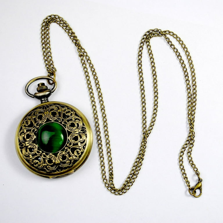 Emerald pocket clearance watch