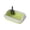 Green, variant on Semi-Enclosed High Side Cat Litter Box, Splash Proof Kitten Toilet Basin, Spacious Indoor Pet Waste Container, Complete Set with Cleaning Shovel for Household Cat Daily Use
