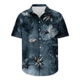 thumbnail image 4 of Gifts for Men! Horkkom Beach Shirts for Men Casual Short Sleeve Button Up Hawaiian Shirt Summer Holiday Printed Shirts, 4 of 5