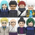 thumbnail image 4 of Jujutsu Kaisen bloques de construcción Itadori Yuji Gojo Satoru Ryomen Sukuna Mini accesorios de figuras de acción regalo de Navidad para niños, 4 of 4