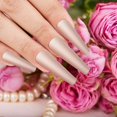 thumbnail image 4 of 100 piezas mate extralargas bailarina prensa en uñas ataúd uñas postizas color sólido cubierta completa uñas postizas mate ataúd uñas postizas con caja para mujeres niñas decoraciones de uñas, 4 of 7