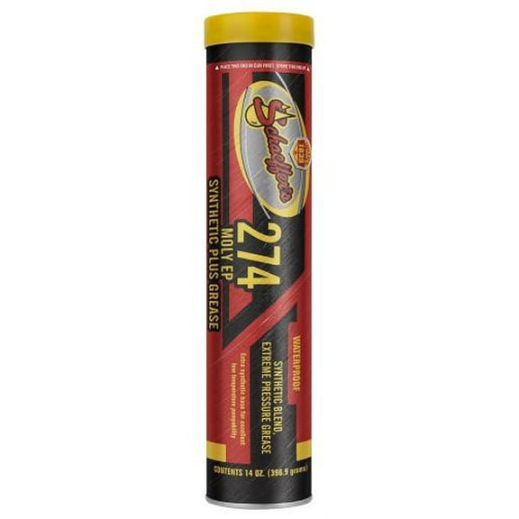 Schaeffer's Oil 274 Moly EP Synthetic Plus Waterproof Grease 14oz NLGI #2