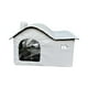 thumbnail image 3 of Refugio para gatos callejeros, casa exterior plegable, impermeable, cueva para gatos, cama para gatitos de interior, animales pequeños, patio, garaje L, 3 of 8