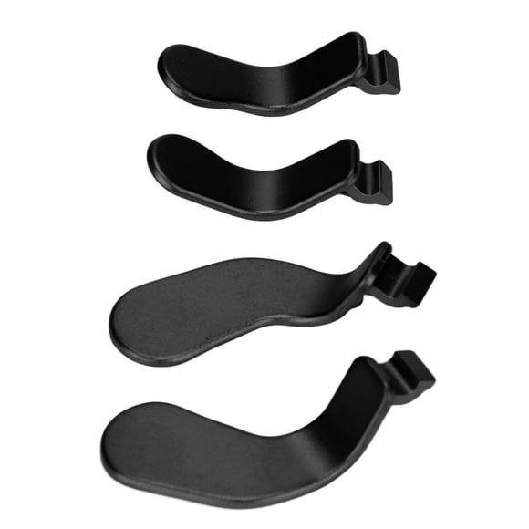Pagaies en Métal Pagaies en Métal de Remplacement 4 Pcs Pagaies de Manette Pièces de Manette de Remplacement en Acier Inoxydable pour One Elite Controller Series 2 Modèle 1797