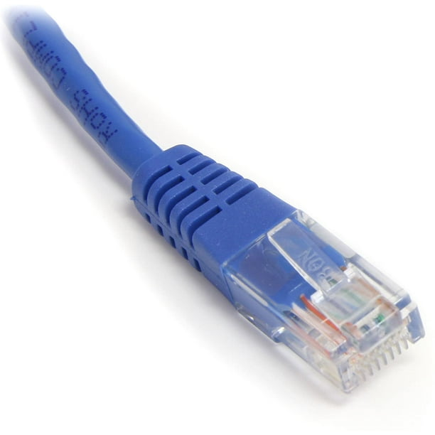 StarTech Cat5e Ethernet Cable - 30 ft - Blue - Patch Cable