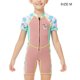thumbnail image 2 of Niños con traje de buceo traje de buceo de una pieza, resistente al desgaste, con cremallera, traje de surf para niñas, juventud, adolescente, niño, niño, niño, snorkeling m 2mm Sweethay OD003639-02, 2 of 6