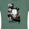 thumbnail image 3 of Avatar - The Last Airbender - Aang Ink Splatter - Women's Short Sleeve Graphic T-Shirt, 3 of 5
