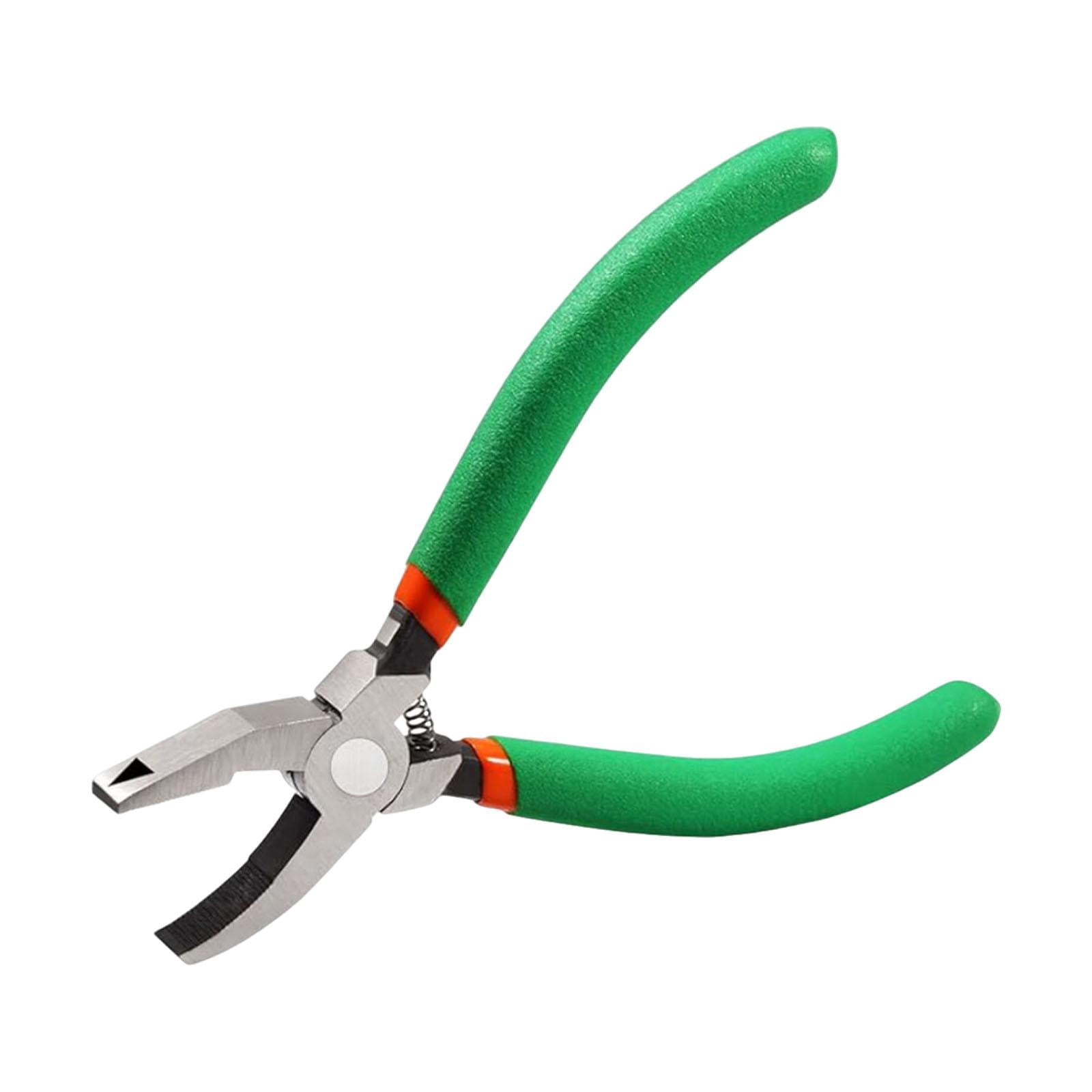 FVDPWYE Glass Cutter Tool Glass Breaking Pliers Ergonomic Handle Heavy Duty Breaker Tile 6inch