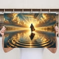 thumbnail image 3 of Lotusprinthandmade Christian Jesus Walking on Water Poster 16" x 24", Faith-based Wall Art, Religious-themed Wall Decor, 3 of 5
