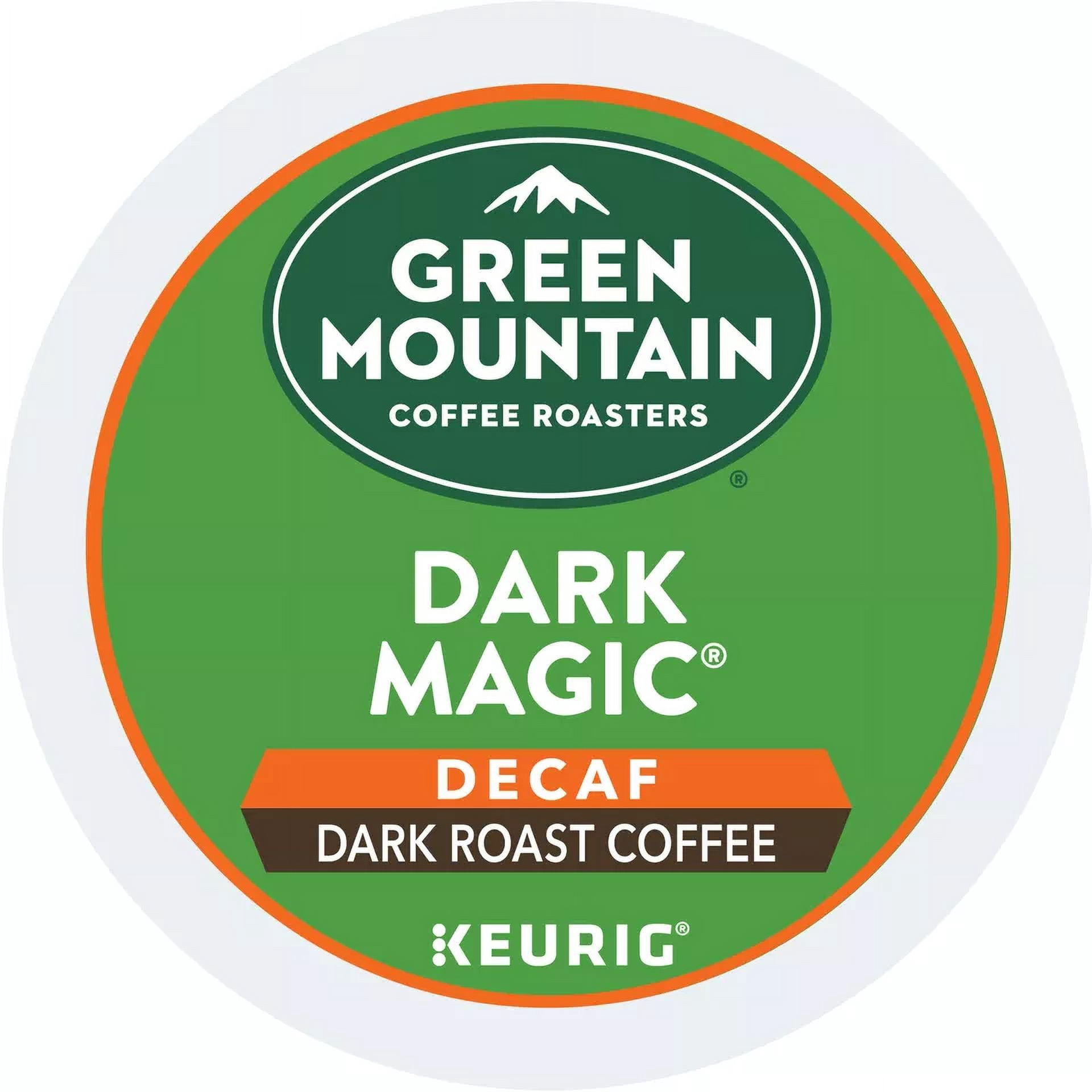 Green Mountain Coffee, Dark Magic Decaf, Single-Serve 120 K-Cup Pods, Dark