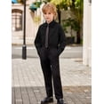 thumbnail image 5 of Arshiner Boys Long Sleeve Dress Shirt Button Down Shirts Formal School Uniform Shirt, 5 of 6