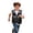 Black, variant on Zhanqunnn Kids Mesh Vest Youth Service Outdoor Activity Reflective Sleeveless, Size 7-8 Years