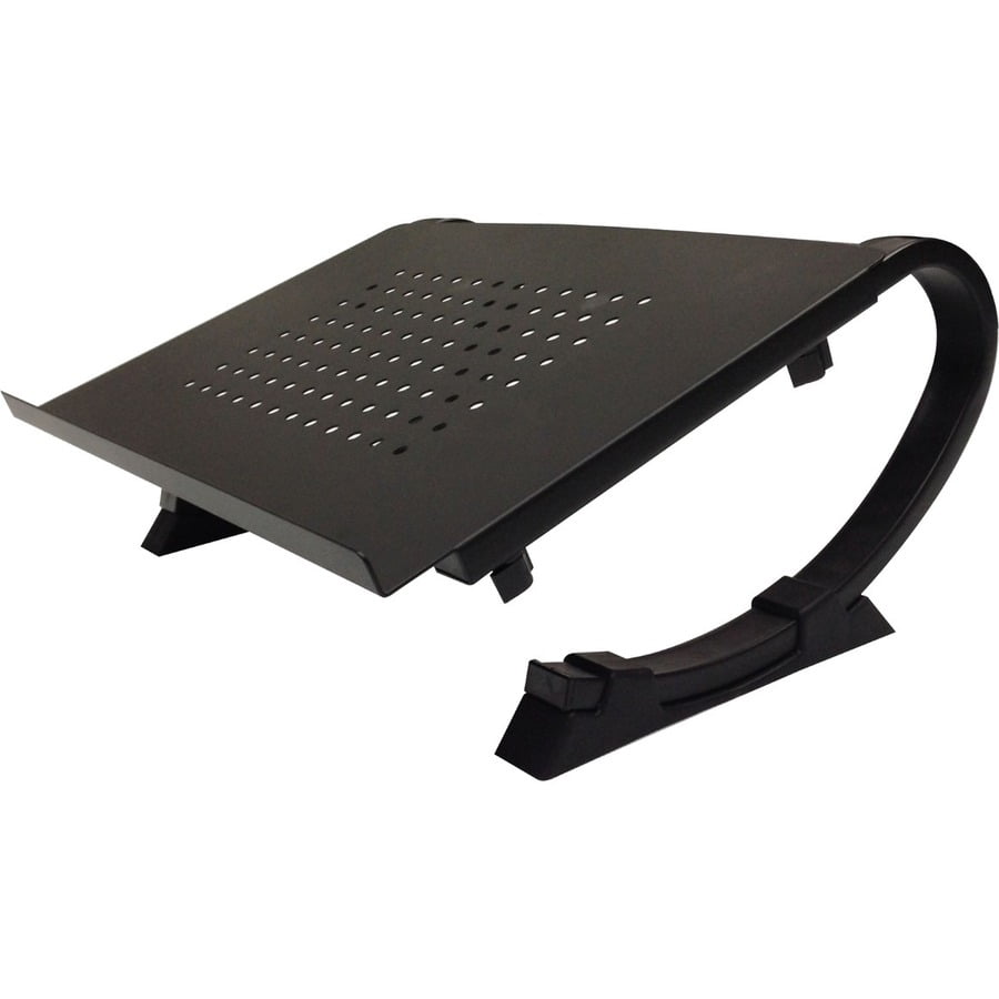 Notebook and Monitor Riser Stand STAND-V001N VIVO Black Fully Adjustable Curved Laptop 