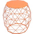 thumbnail image 4 of Adeco Trading Home Garden Accent Wire Round Stool, 4 of 4
