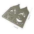thumbnail image 2 of Troqueles De Corte De Farol De Calabaza Para Halloween, Plantillas De Grabado, Molde Cortador Para Álbum De Recortes, Fotos, Fabricación De Tarjetas, 2 of 6