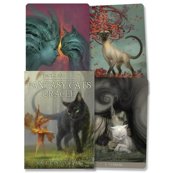 Paolo Barbieri Fantasy Cats Barbieri Fantasy Cats Oracle, (Hardcover)