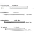 thumbnail image 3 of Portable Ear Set 6 Piece Ear Spoons Kit For Adults Spiral Spring Design, 3 of 6