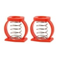thumbnail image 2 of Mosiee 1Pair Rotating Handle Spring Buckle 22.2X21.9Mm C-Type Buckle Enhanced Hinge Clamp Spring For Brompton Folding Bike Accessories, 2 of 9