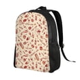 thumbnail image 2 of Lsque Red Wine Travel Laptop Backpack, Business Slim Sturdy Laptops Backpack, Water Resistant College School Computer Bag Gift Fits 15.6 Inch Notebook, 2 of 8