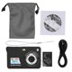 thumbnail image 1 of 8x Zoom Card Digital Camera, 5MP 2.7-inch LCD Screen, Max Support 32GB Memory Card, Built-in Microphone (Black), 1 of 4