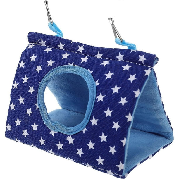 Bird Nest Budgies Hanging Hammock Bird Nest Breathable Bird House Plush Hut Parrots Nest