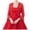 Red, variant on Luvior Women's Lace Shoulder Flared Sleeve Cardigan – Multicolor Everyday Lace Shrug with Trumpet Sleeves Black One Size