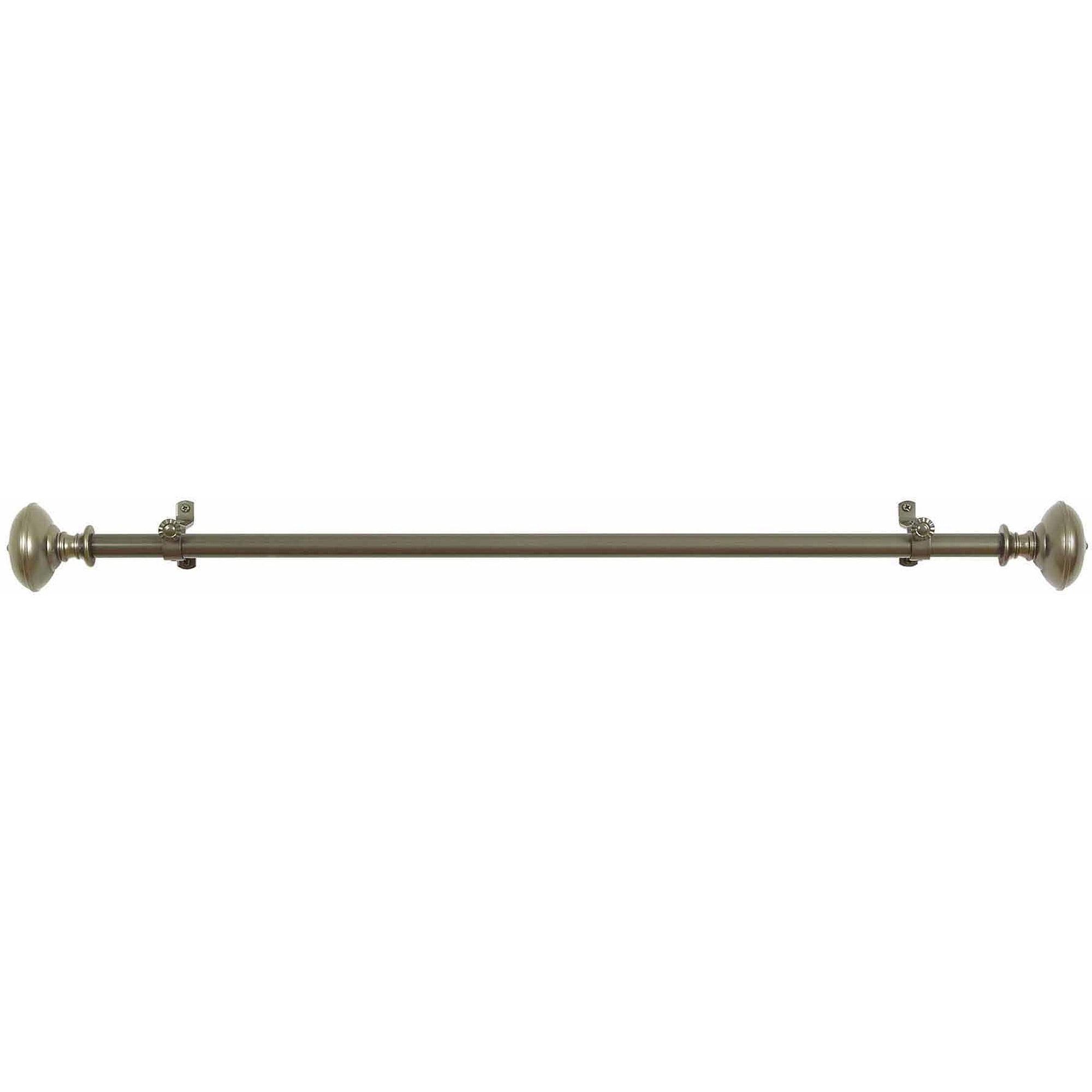 Achim Buono Ii Decorative Curtain Rod And Finial Othello