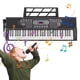 thumbnail image 1 of Piano Eléctrico GILLAS Negro con 61 Teclas Estándar para Principiantes Niños, 1 of 7