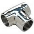 thumbnail image 2 of Seachoice 38111 Stainless Steel Rail Fitting Tee for 7/8" OD Tubing, 2 of 2